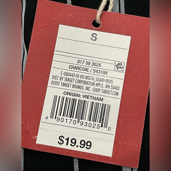 Mossimo Supply Co. Black and White Striped Blouse - Picture 4 of 11